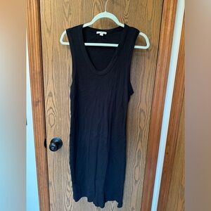 James Perse Ribbed Tank Bodycon Dress